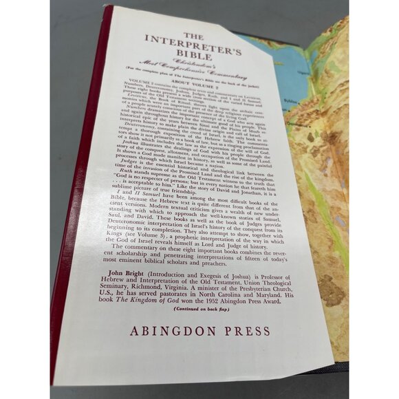 the interpreter's bible hardcover book volume 2 english copyright 1953 READ - Picture 6 of 6